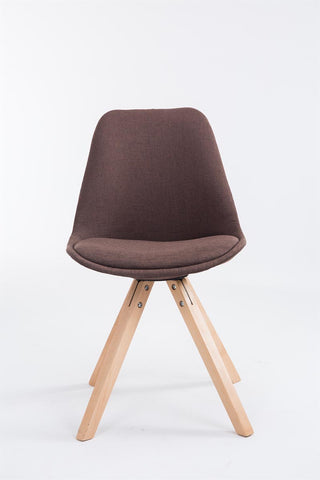 Bezoekerstoel Toulouse stof Square Bezoekerstoel Toulouse stof Square