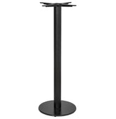 Ronde tafelvoet 'CORTADO' 110 in zwart metaal binnen/buiten