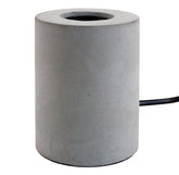 Grijze voet voor tafellamp 'NIGRI' in betoneffect