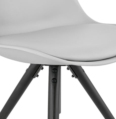 Design stoel 'PIPA' grijs Design stoel 'PIPA' grijs