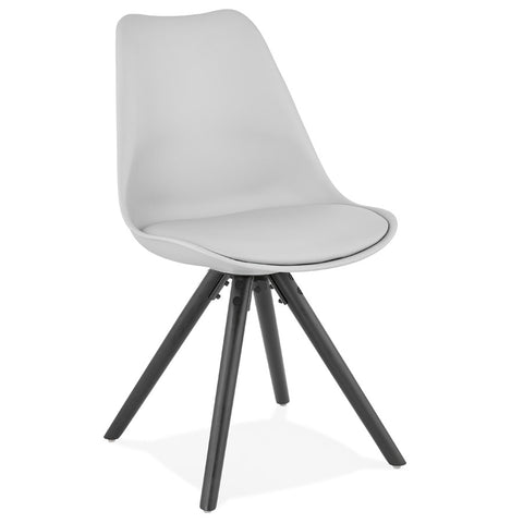 Design stoel 'PIPA' grijs Design stoel 'PIPA' grijs