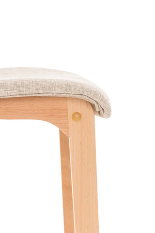 Bar stool Hover fabric Natura