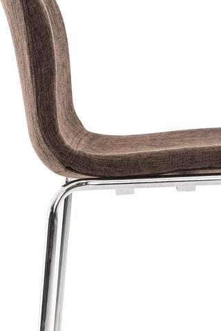 Bar stool Hover fabric 4-legged frame