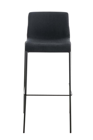 Bar stool Hover fabric 4-legged frame