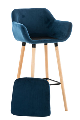 Bar stool Grant velvet