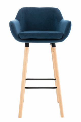 Bar stool Grant velvet