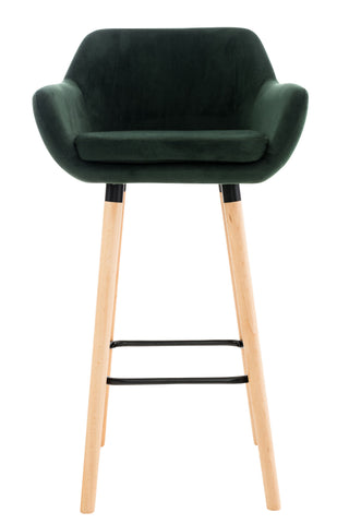 Bar stool Grant velvet