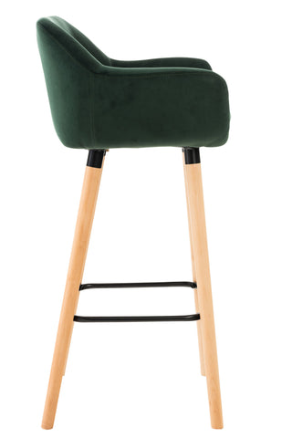 Bar stool Grant velvet