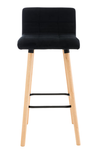 Bar stool Lincoln velvet