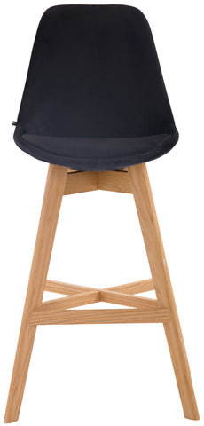 Bar stool Cannes velvet