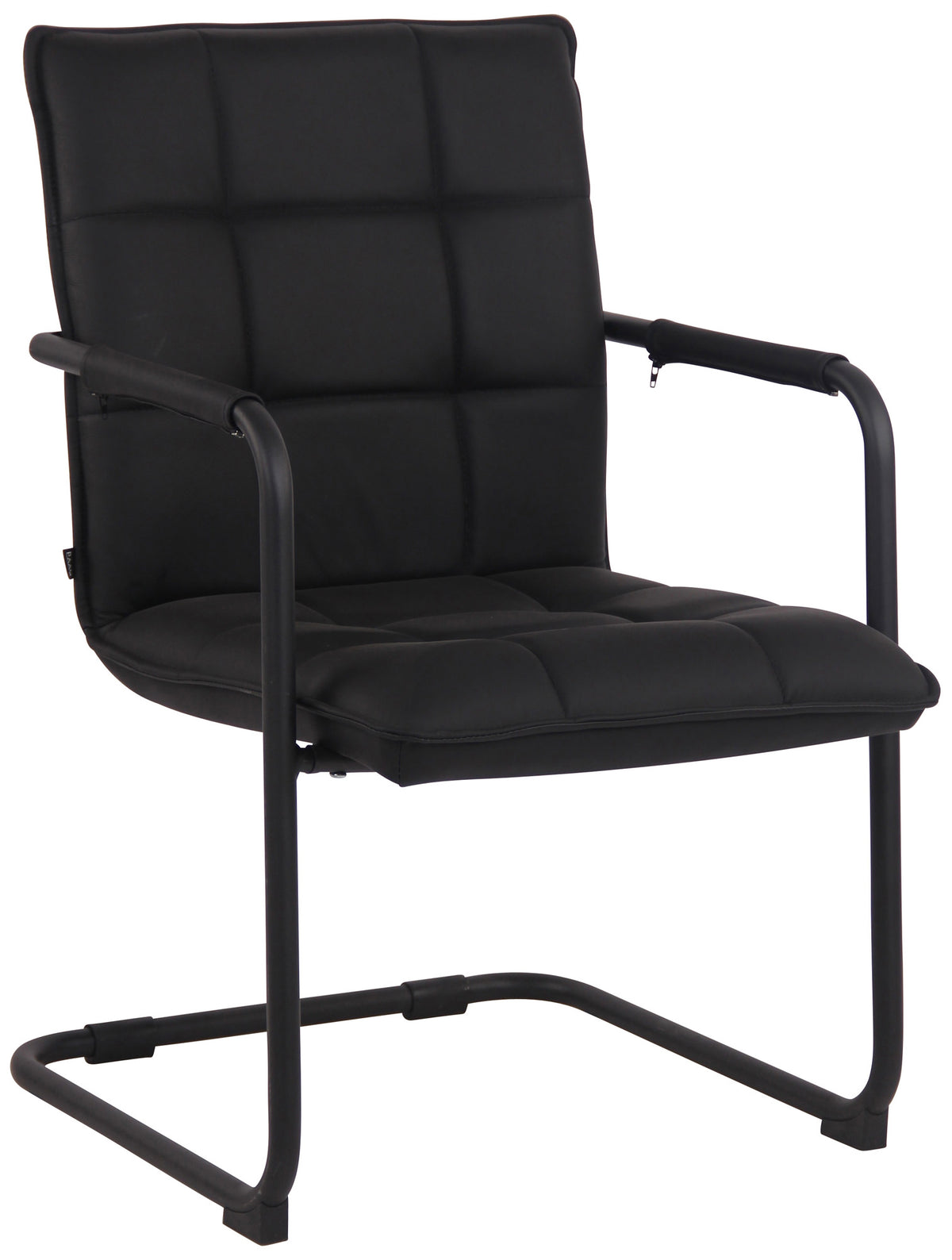 Visitor chair Gandia real leather