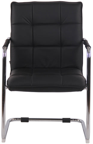 Visitor chair Gandia real leather