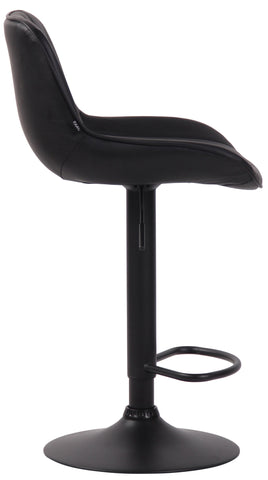 Bar stool Lentini faux leather