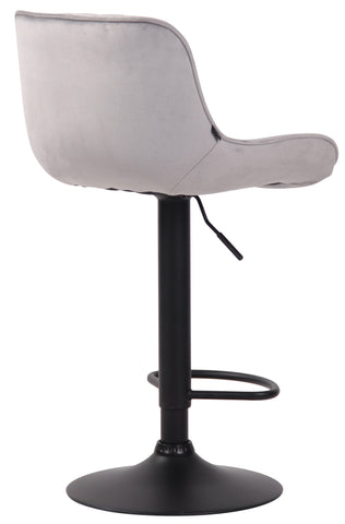 Bar stool Lentini velvet