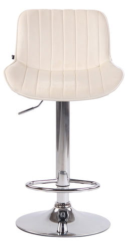 Bar stool Lentini velvet