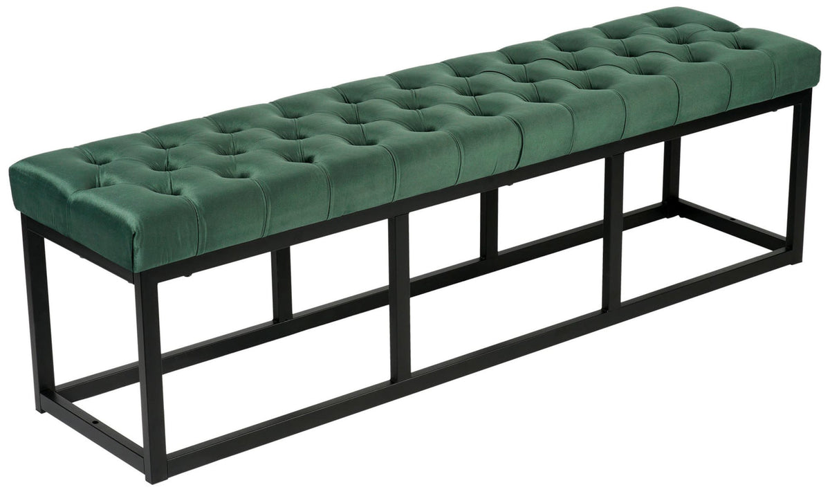 Bench Polson velvet black