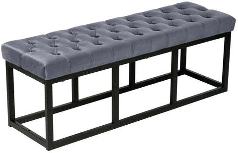 Bench Polson velvet black