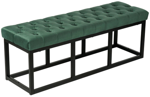 Bench Polson velvet black