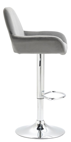 Bar stool Braga velvet