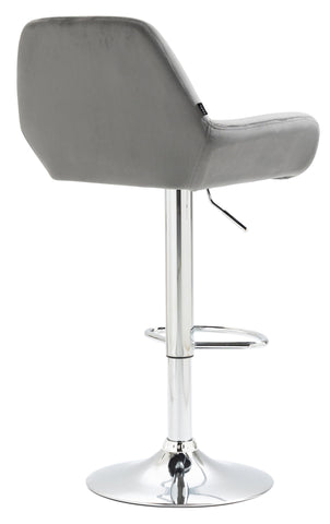 Bar stool Braga velvet