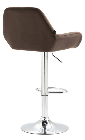 Bar stool Braga velvet