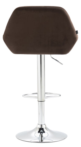 Bar stool Braga velvet