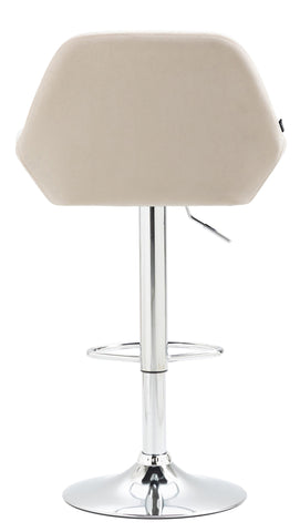 Bar stool Braga velvet