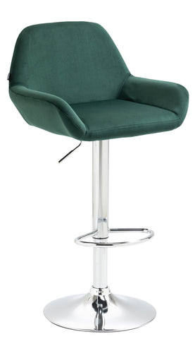 Bar stool Braga velvet