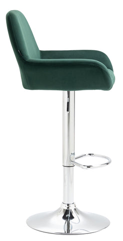 Bar stool Braga velvet