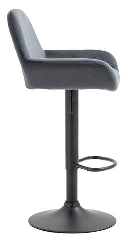 Bar stool Braga velvet