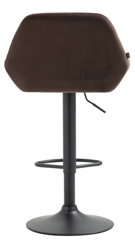 Bar stool Braga velvet