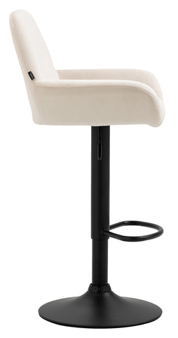 Bar stool Braga velvet