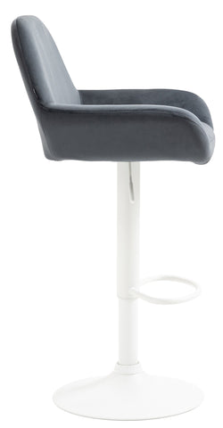 Bar stool Braga velvet