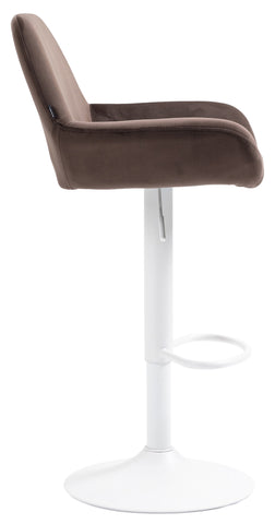 Bar stool Braga velvet