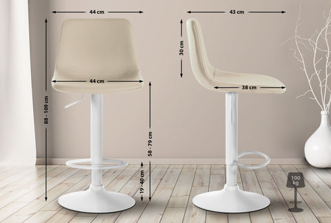 Bar stool Divo imitation leather