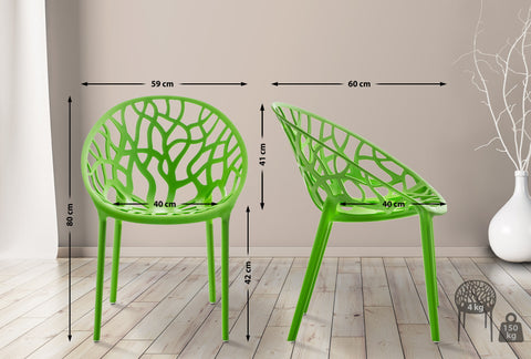 4x garden chair Hope