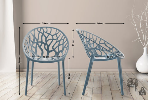 4x garden chair Hope