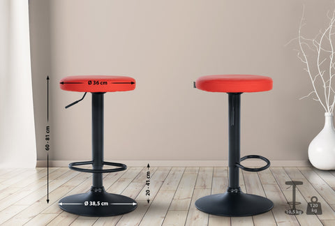 Bar stool Ponte leatherette cover