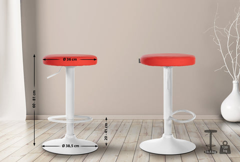 Bar stool Ponte leatherette cover