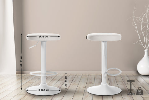 Bar stool Ponte leatherette cover