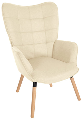 Armchair Garding fabric-covered