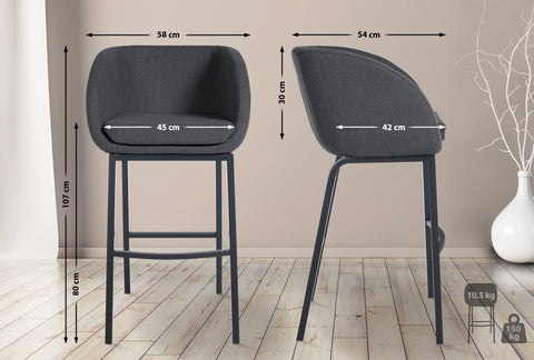 Bar stool Rockhill felt