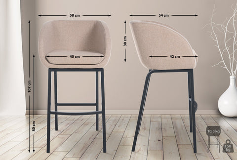 Bar stool Rockhill felt