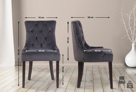 Dining chair Aberdeen velvet