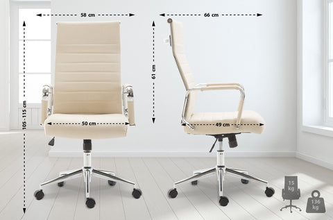 Office chair Kolumbus fabric