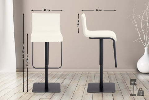 Bar stool Limon imitation leather