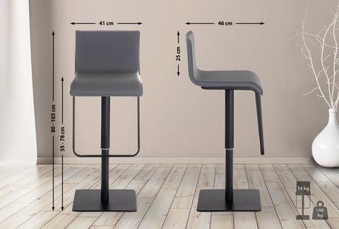 Bar stool Limon imitation leather