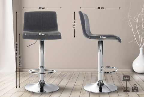 Bar stool Hover fabric