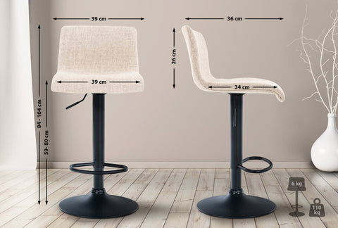 Bar stool Hover fabric