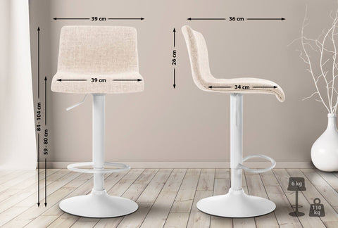 Bar stool Hover fabric